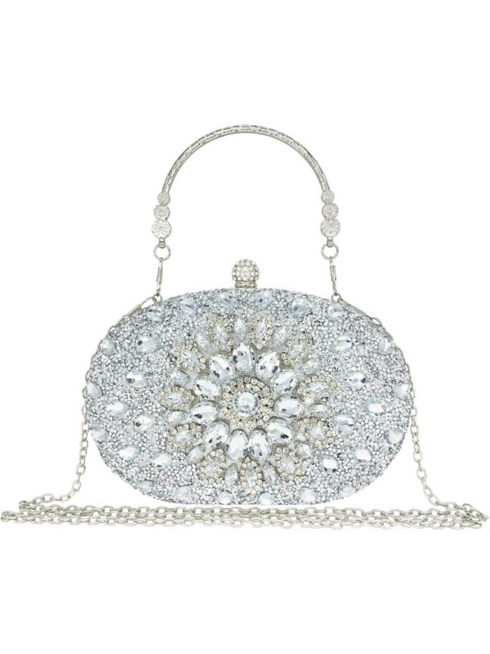 Sparkly Rhinestone Clutch Purse for Women | Evening Bag & Handbag Accessory